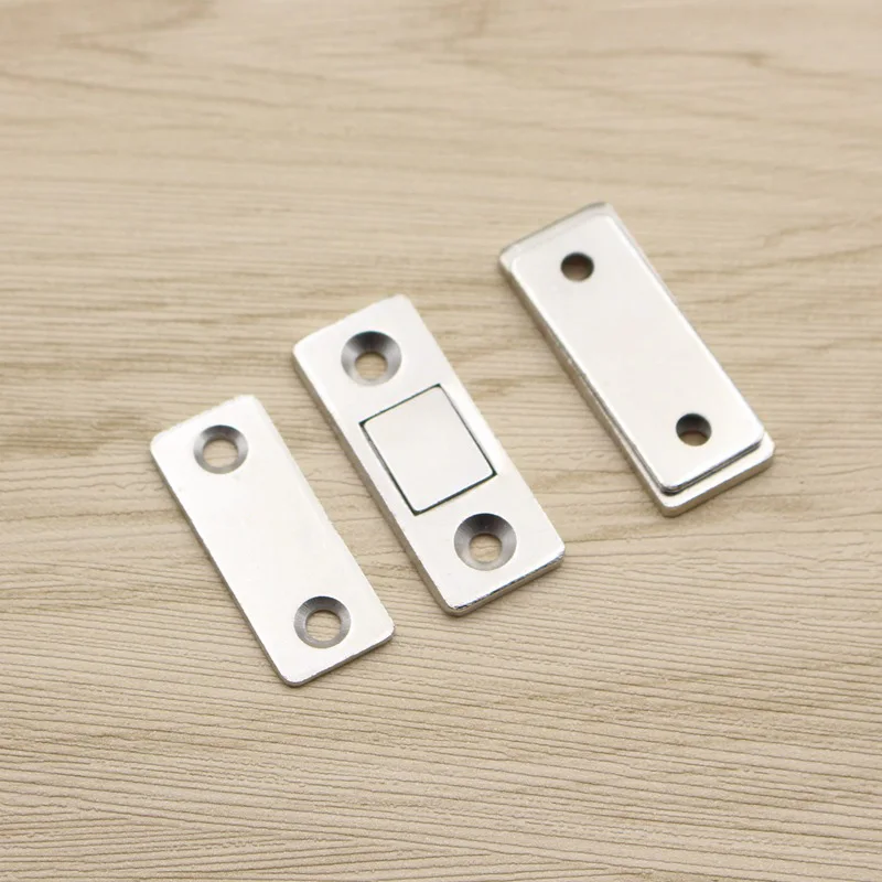 New Hot 2Pcs Magnetic Ultra Thin Door Catch Latch For Furniture Cabinet Cupboard Glass huismerk kopen in de aanbieding New Hot 2Pcs Magnetic Ultra Thin Door Catch Latch For Furniture Cabinet Cupboard Glass huismerk kopen in de aanbieding