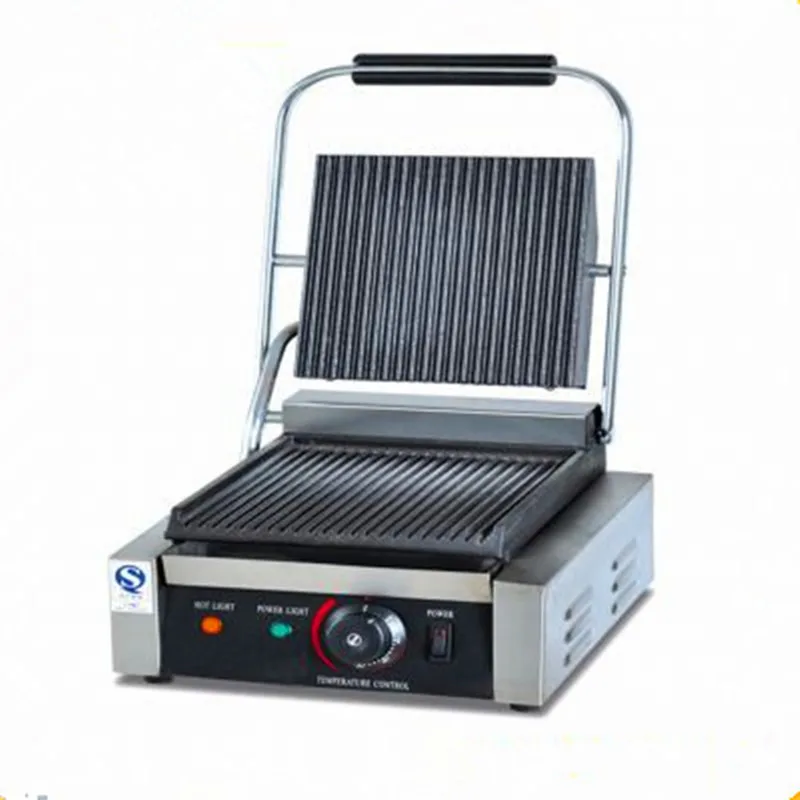 Электрический гриль из нержавеющей стали griddles panini press commercial ZF | Бытовая техника