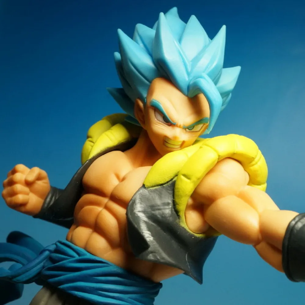 Dragon Ball Супер фигурка синий Gogeta фигурка ПВХ аниме Gogeta Dragon Ball Z модель DBZ горячие игрушки подарок Figma кукла PG