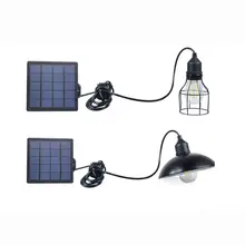 Garden Solar Light Retro Bulb Chandelier Solar Powered Pendant Light With 16Ft Cord Solar Lamp Hanging for Outdoor Cafe