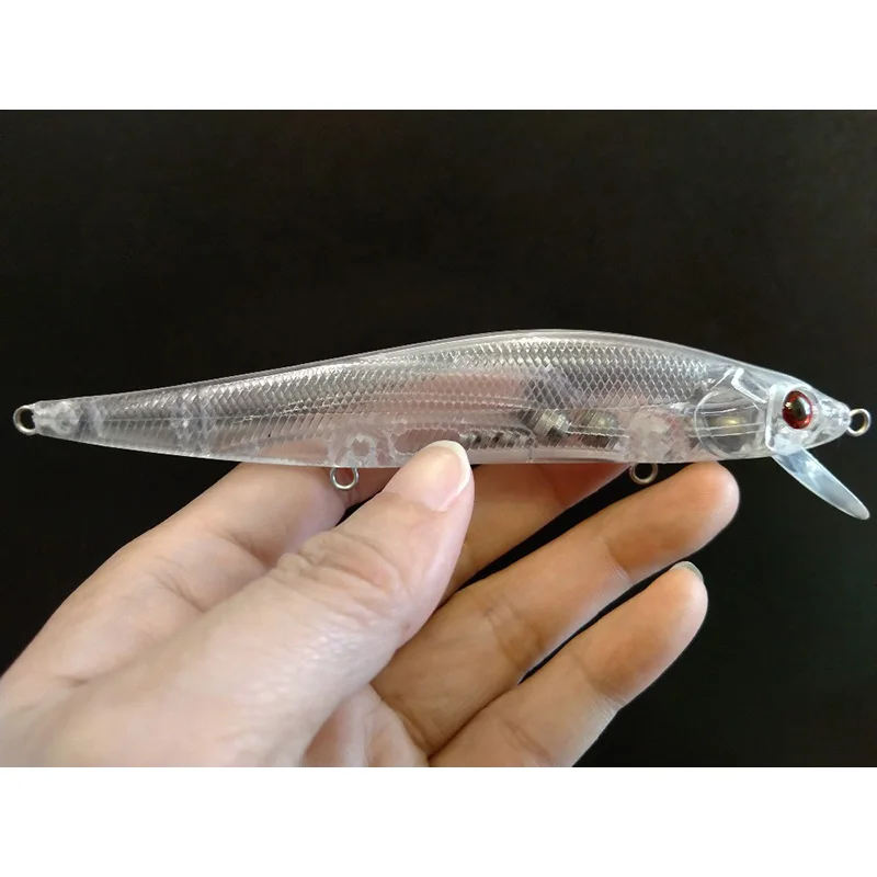 GYFISHING 20 шт. 130 мм неокрашенные рыболовные приманки с системой передачи веса|weight