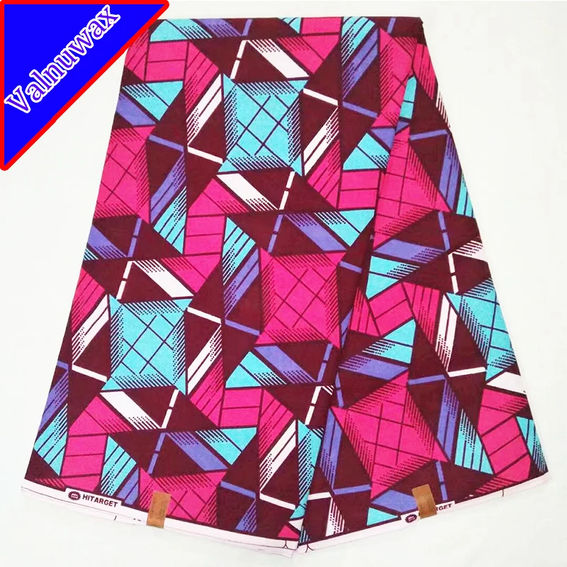 

Guaranteed wax block prints 100% cotton african wax prints fabric fashion dress for african women's clothing -NN04