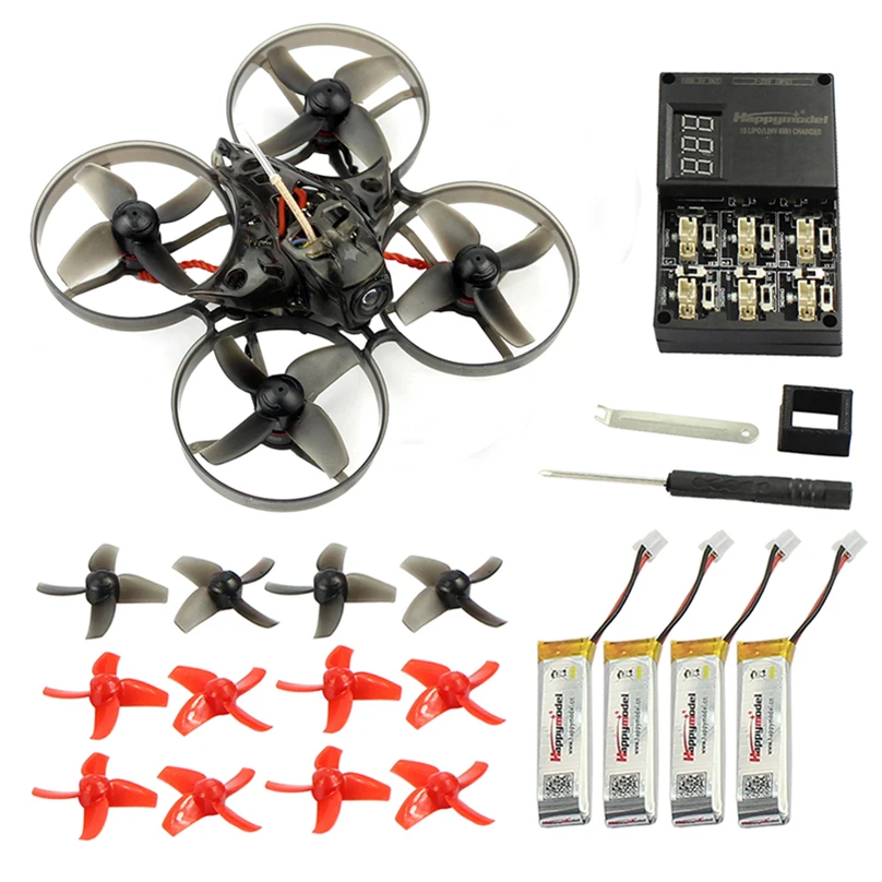 Happymodel Mobula 7 75 мм Mobula6 65 мм Bwhoop Crazybee F4 Pro OSD 2S FPV гоночный Дрон Квадрокоптер обновление BB2 ESC 700TVL Mobula 6