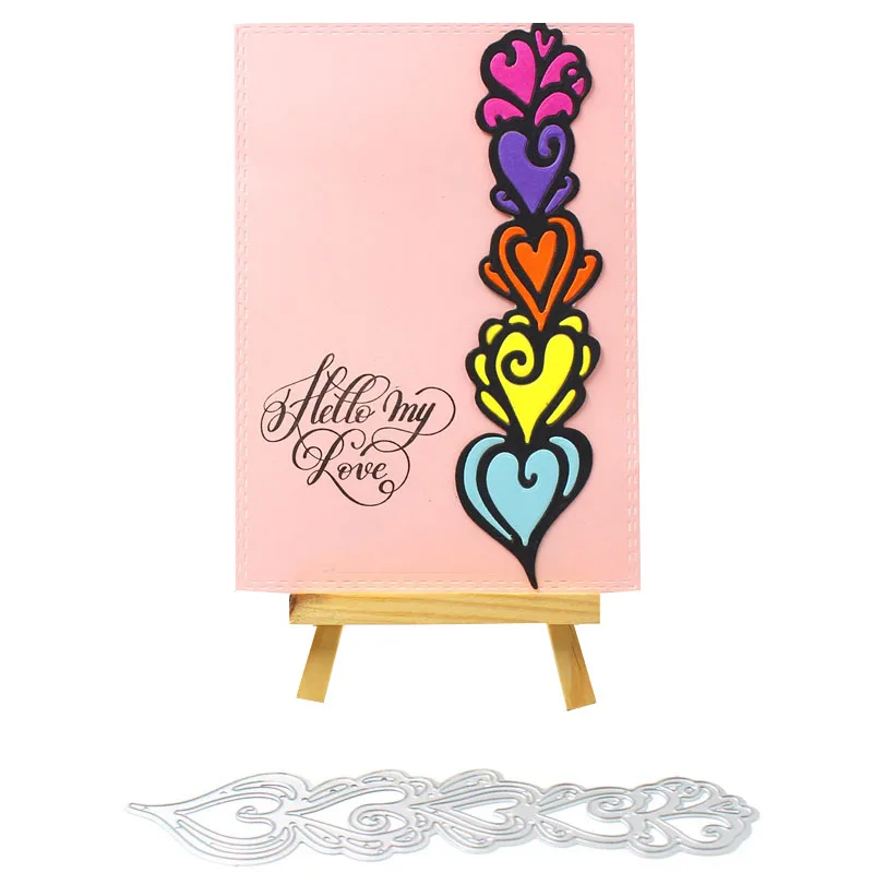 

YPP CRAFT Heart Metal Cutting Dies Stencils for DIY Scrapbooking/photo album Decorative Embossing DIY Paper Cards