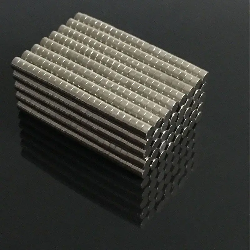 

200 pcs/Lot Dia 3mm x 1.5mm Small Thin Neodymium Magnet Magnets N52 Fridge Magnetic Materials Home Decoration
