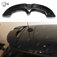 Carbon JCW Roof Spoiler For F56 Mini Cooper S Carbon Fibre Rear Spoiler Car styling Racing Seagull Roof Wing Lip Body Kit Part