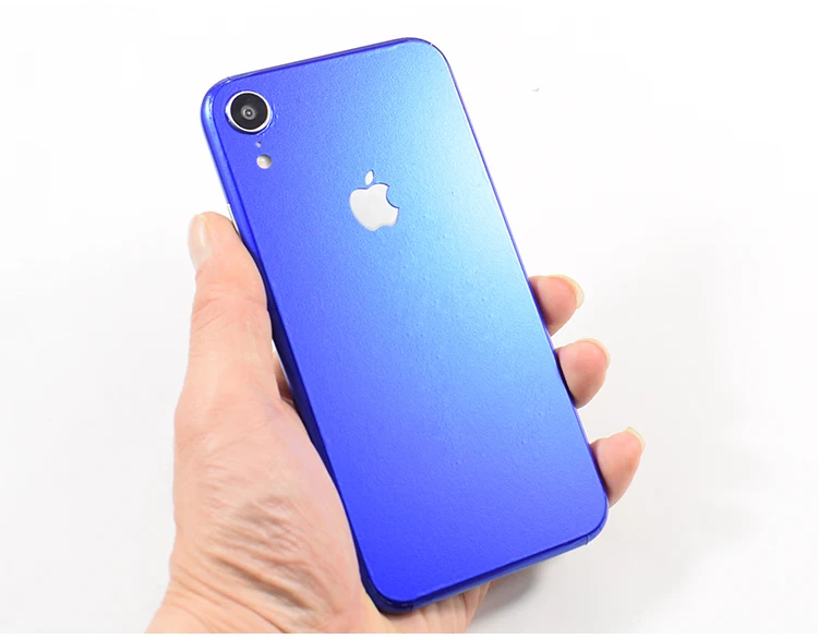 Меняйте цвет и лед пленка декоративная для iPhone XR задняя защита iPhoneXR XR матовая задняя пленка Защитные наклейки с подарком