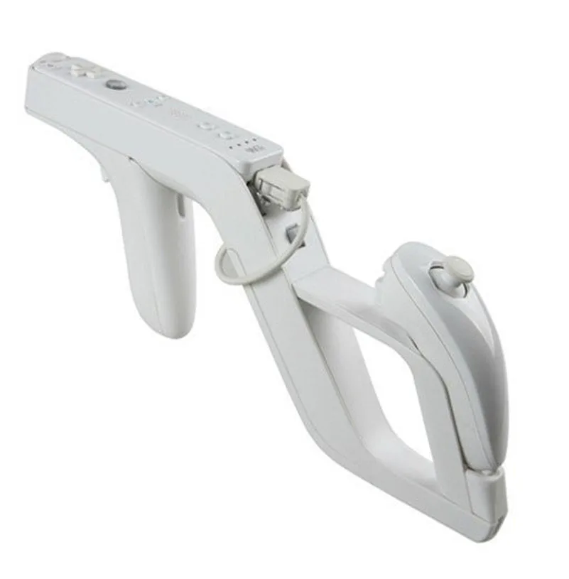 Pistola Zapper para Nintendo Wii, mando a distancia derecho izquierdo