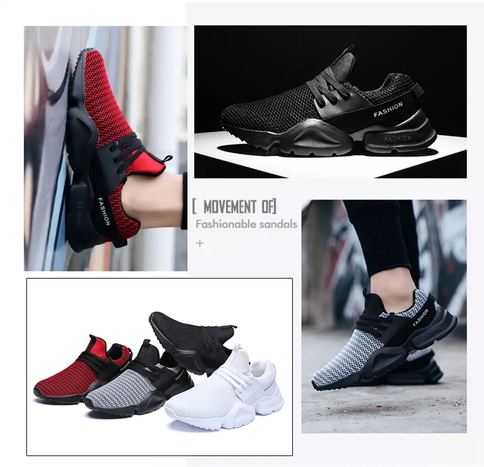 SUROM мужские кроссовки 46 кроссовки для мужчин дышащая Спортивная обувь Мужская трендовая легкая прогулочная обувь удобная Zapatillas