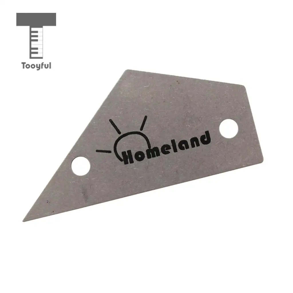 Tooyful Luthier Fret Finder Rocker Guitar Frets Leveling Tool for Guitar Parts Accessories