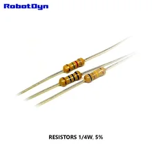 Резистор 1,5 K Ohm 1/4 W, 5%, корпус с двухрядным расположением выводов(М)(упаковка 100 шт