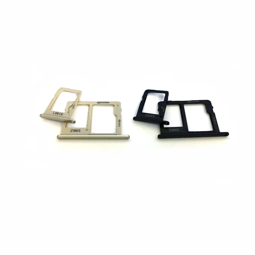 Новый двойной лоток для sim карт Samsung Galaxy J8 2018 J810F J810FD J810DS держатель слота Sim карты