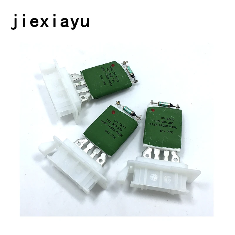 

3PCS OEM Heater Fan Blower Motor Tandem Resistor Regulator For Jetta Golf MK5 MK6 SEAT 1K0 959 263 A /1K0959263A