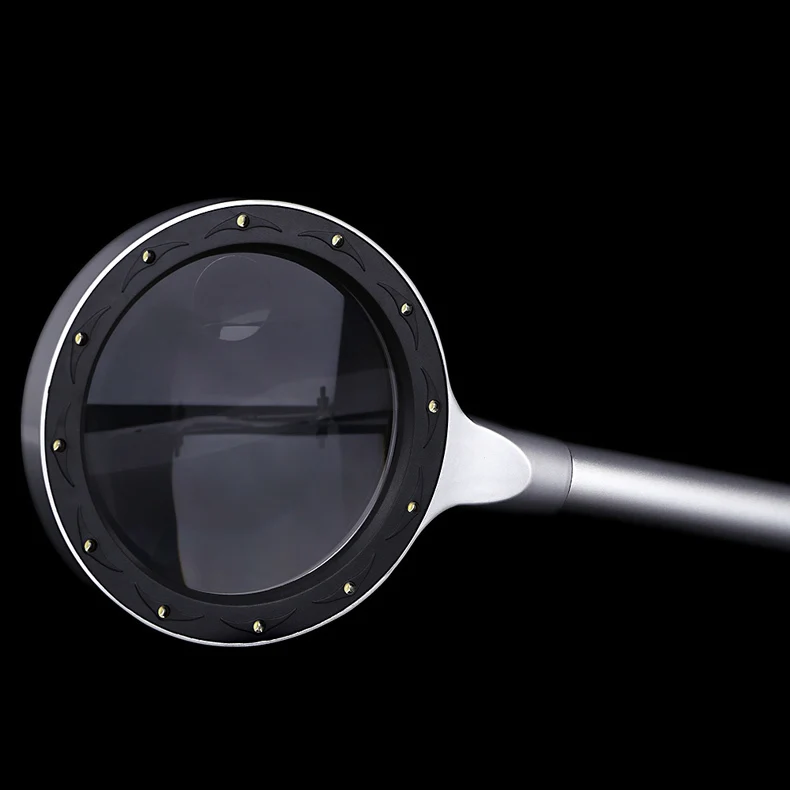 FGHGF Высокое качество 55 мм 5X Лупа Портативный Ручной Стекло Лупа ручная Лупа Tool12 светодиодный светильник лампа с