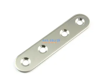 

10 Pieces 77*17*1.8mm Stainless Steel Flat Corner Brace Connector Bracket