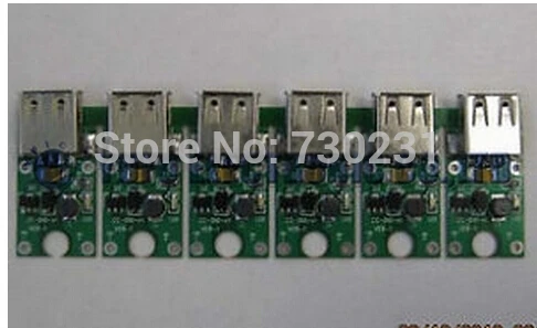

Free Shipping One Lot 1 PCS 3V to 5V DC to DC step up PCB with USB