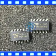 100% оригинал 40 шт./лот TM1668 Генеральный SM1668 LED digital display driver IC оригинальный Продукт