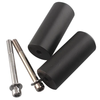 

Motorcycle Black Frame Sliders Falling Anti Crash Protector Derlin Pad For Honda CBR 600 F2 F3 1991-1998