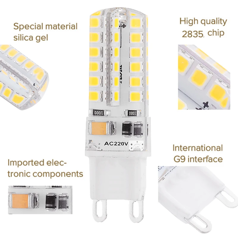 g9 led bulbs 220v 110v 