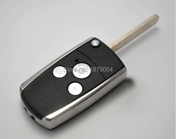 3 Button Modified Flip Remote Key Shell for Honda CRV Fit Accord Pilot civic Replacement Folding Key Shell Cases Keyless Fob (5).jpg