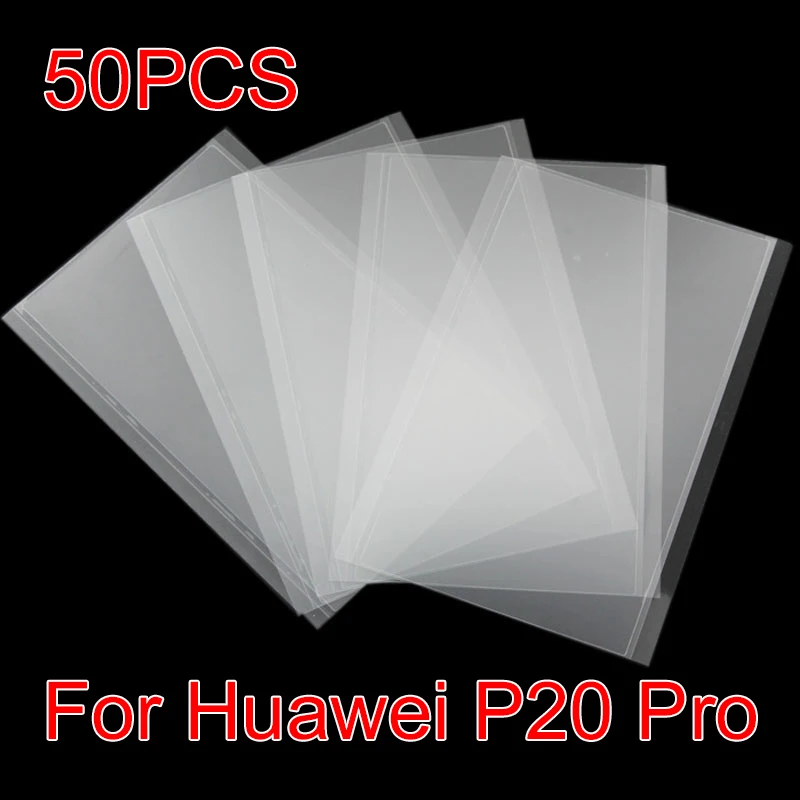 50 шт. OCA оптически прозрачный клей для huawei P20 Pro/P20/P20 Lite/nova 3e/mate 10