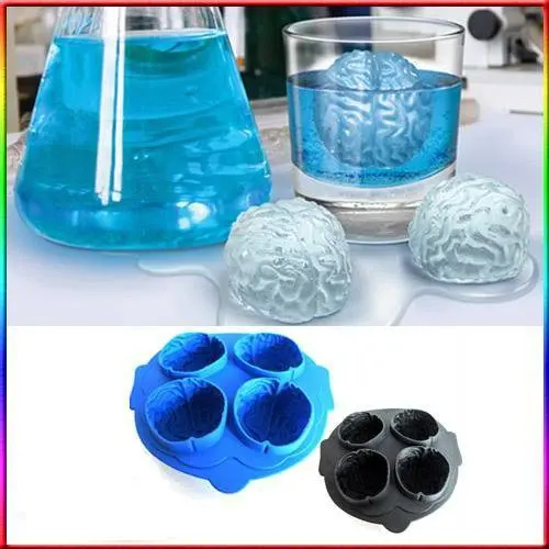 Силиконовая форма для льда в форме мозга|fondant tools|mold soapshape silicone |