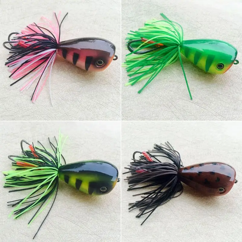 New 3D Thunder Frog Fishing Bait Fake Simulation Frogs Baits Lure