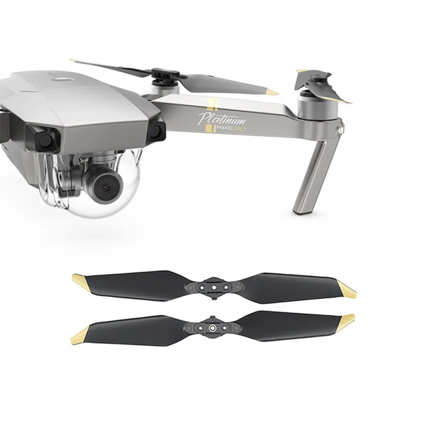 2 шт./пара DJI Mavic Pro Platinum 8331 пропеллеры S низкая шум Quick Release складной для ЗАПАСНЫХ