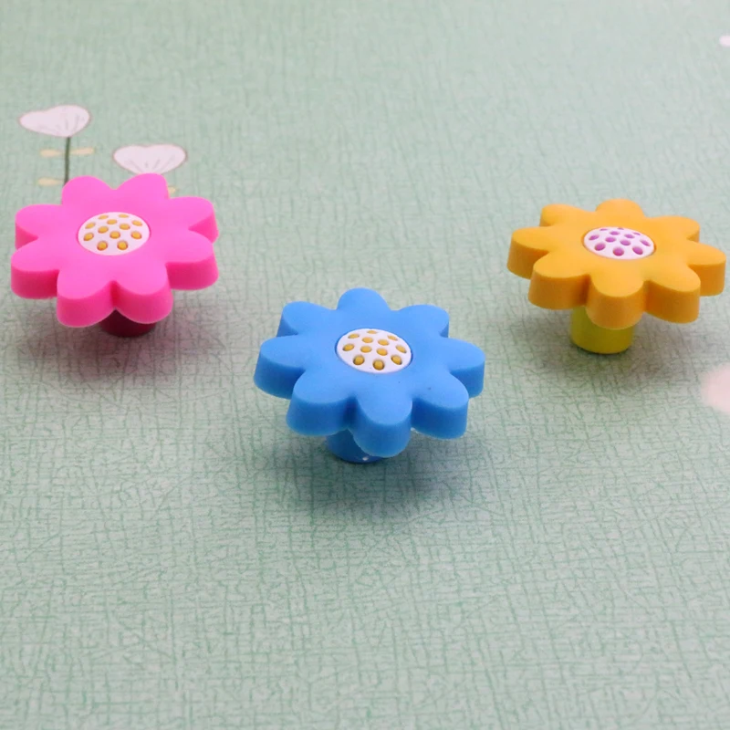 1x الاطفال الأطفال خزانة غرفة النوم درج مجلس الوزراء دولاب زهرة مقابض المقابض ضياء 40 ملليمتر