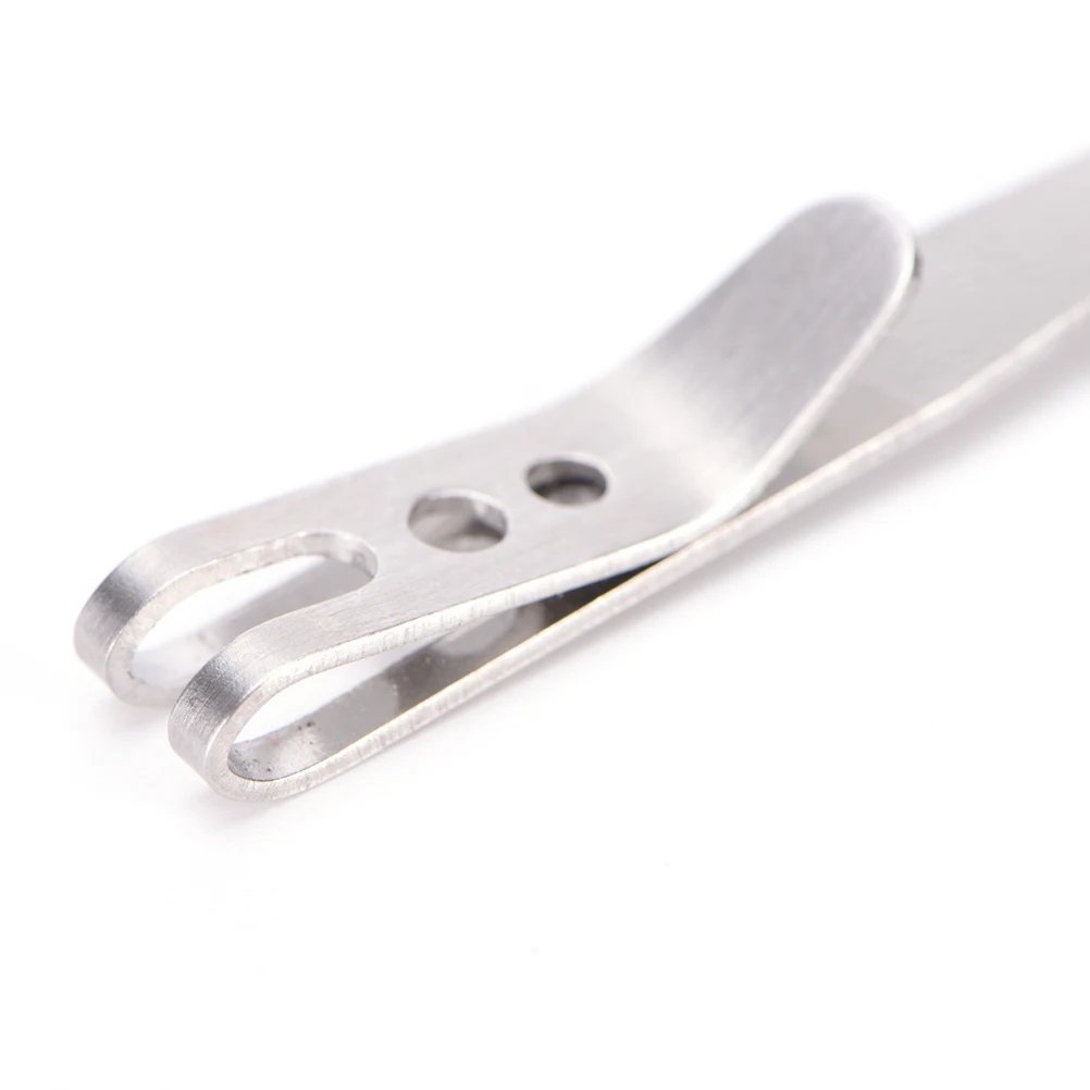 

1Pc Stainless Steel EDC Bag Suspension Clip with Key Ring Carabiner