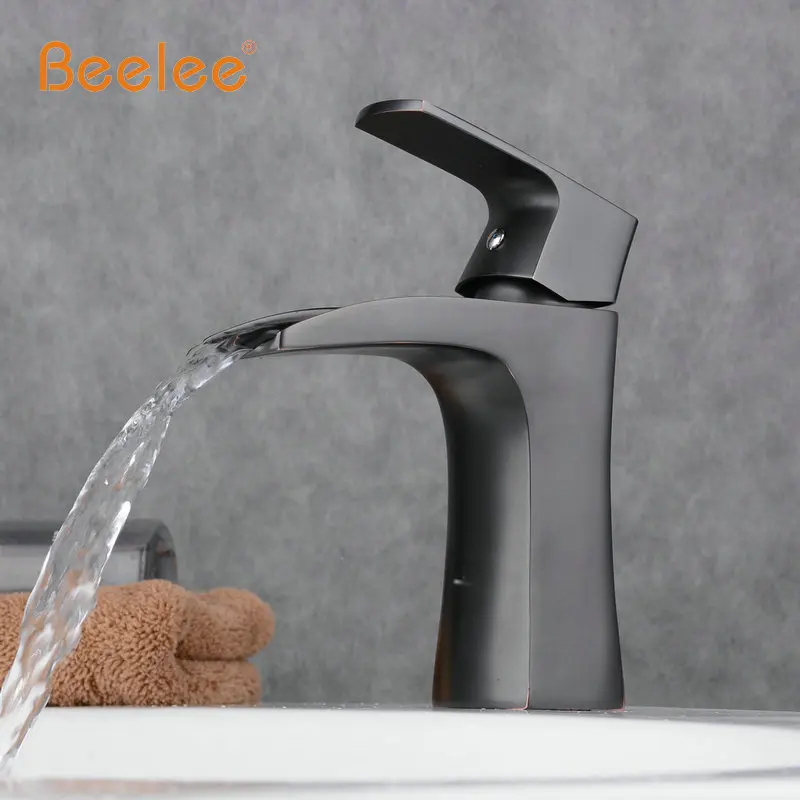 تصميم فريد الأسود حوض حمام مزخرف خلاط صنبور واحدة مقبض بالماء البارد الساخن BL0556B تصميم فريد الأسود حوض حمام مزخرف خلاط صنبور واحدة مقبض بالماء البارد الساخن BL0556B