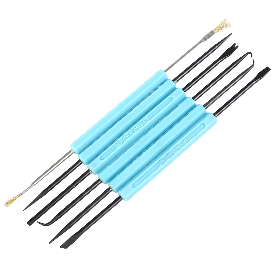 Wholesales 6Pcs Circuit Board Cleaner Brass Brush Chiplifter Tool Set Blue | Инструменты