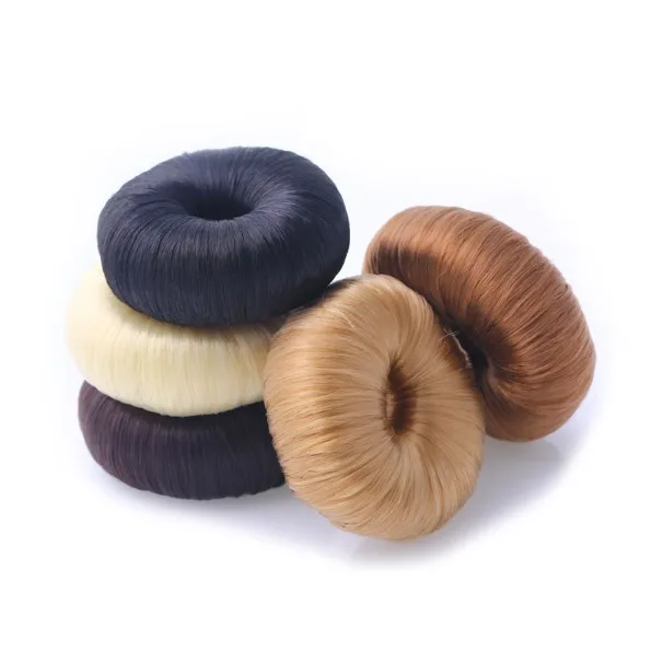 

TOP 1PC Magic Foam Sponge Hair Styling Tools Plate Hair Donut Bun Maker Princess Cute Hairstyle Hair Accessories Elastic