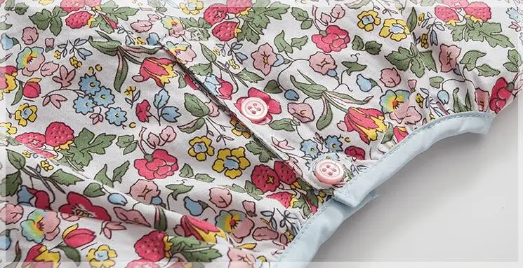 Детский комплект для девочек; Весенняя блузка с длинными рукавами и цветочным принтом+ бархатные шорты; комплект из 2 предметов; детская одежда