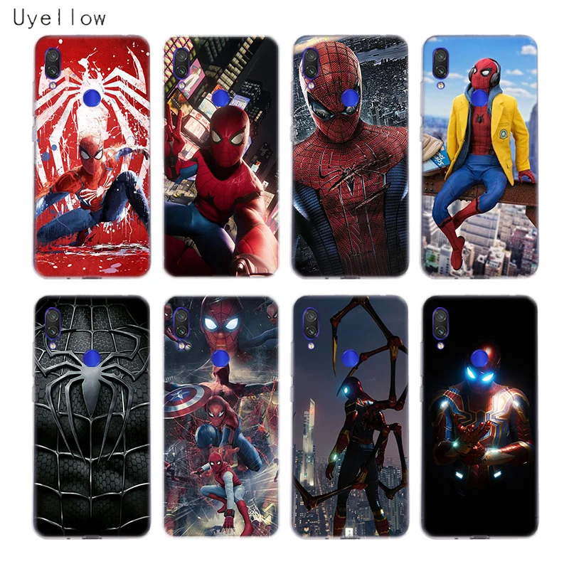 

Uyellow Spiderman Marvel Soft TPU Case For Redmi S2 Note 4 5 6 7 7S 4X 5 5A 5P 6 6A 7A Y3 For Xiaomi F1 8 lite 9 SE 5X 6X Cover