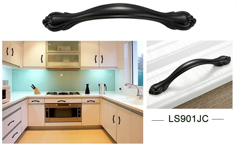 Aluminum Alloy Cabinet Handles Cupboard Pulls (7)