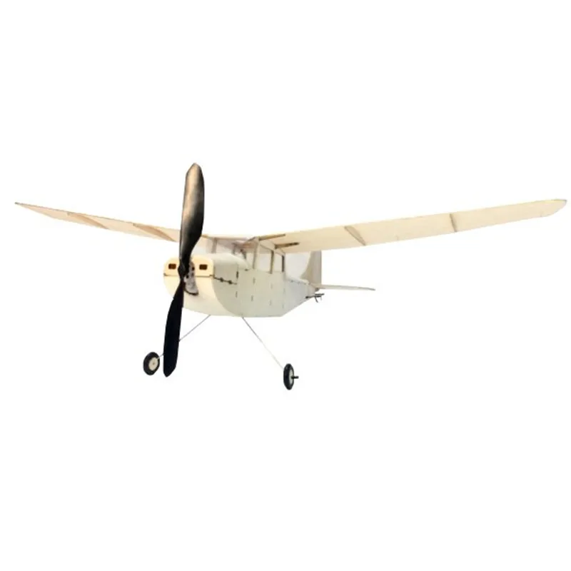MinimumRC Cessna L-19 460 мм размах крыльев пробкового дерева лазерная резка RC самолет комплект