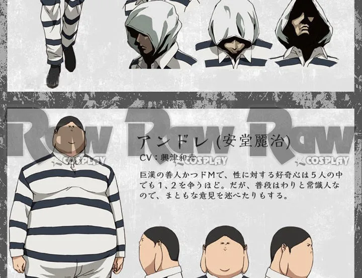 Cartoon Comics Prison School Stripe Cosplay Costume Women Men Cotton Prison Uniform Jumpsuit For Halloween Carnival Raw0394 Jumpsuit Boy Jumpsuit Shortsjumpsuit Aliexpress
