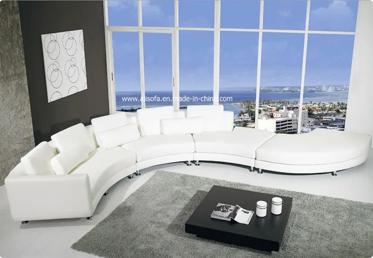 Современный стиль гостиной диван из натуральной кожи a1305