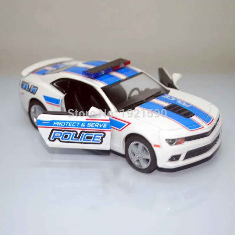 Us 5 67 Kt 1 38 Skala Ziehen Auto Spielzeug Usa Chevrolet Camaro Polizei Edition Diecast Metal Auto Modell Spielzeug Fur Sammlung Geschenk Kinder In