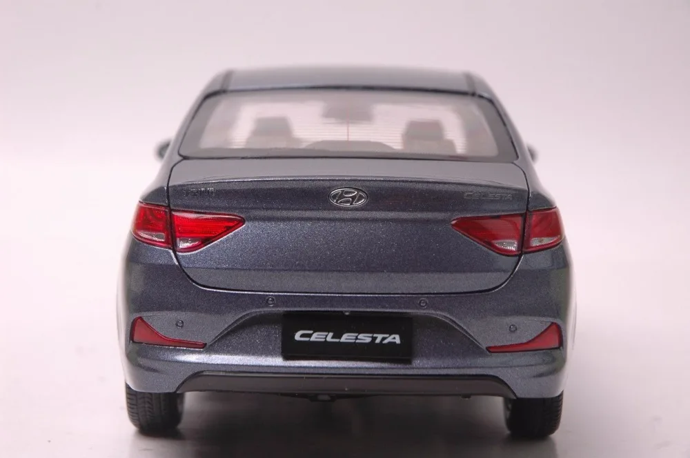 1:18 литая под давлением модель для hyundai Elantra Celesta сплав игрушечный автомобиль миниатюрная коллекция