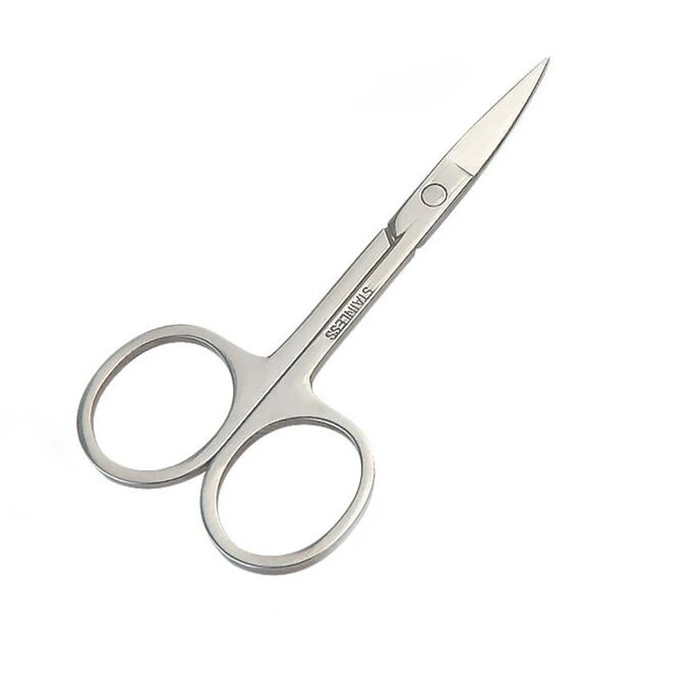 New Stainless Steel Small Eyebrow Nose Hair Scissors Cut Manicure