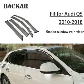 

Backar 4pcs Styling Auto Car Windows Rain Wind Sun Shield Deflector Visor Trim For Audi Q5 2010-2018 Accessories All Weather