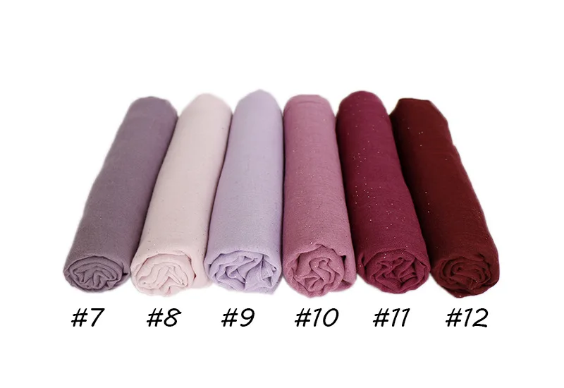 90*180cm fashion muslim women cotton hijab scarf glitter foulard femme musulman shawls islamic headscarf malaysia hijab