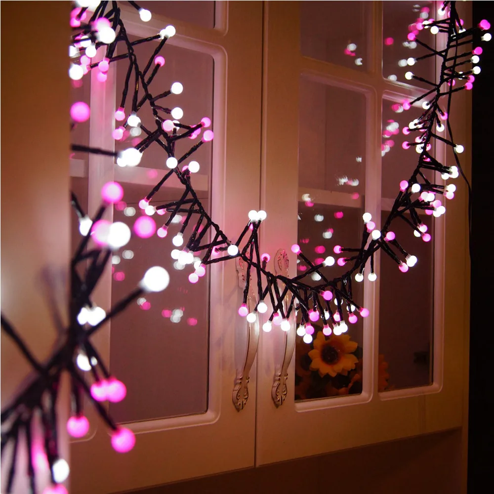 

Double Color LED String Lights Christmas Wedding Party Decor Supplies