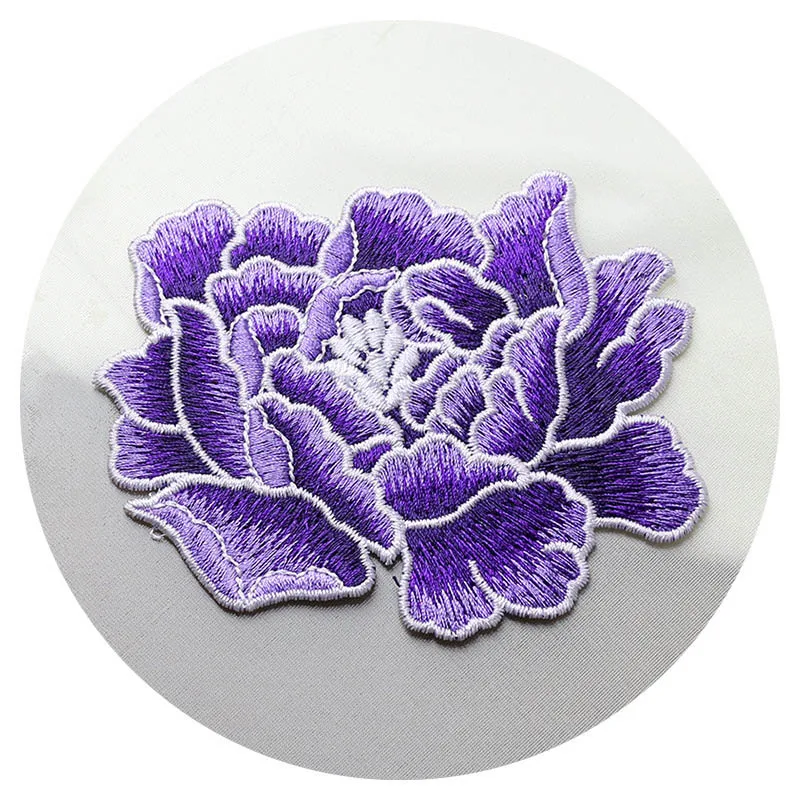 flower embroidery patches for clothes 3