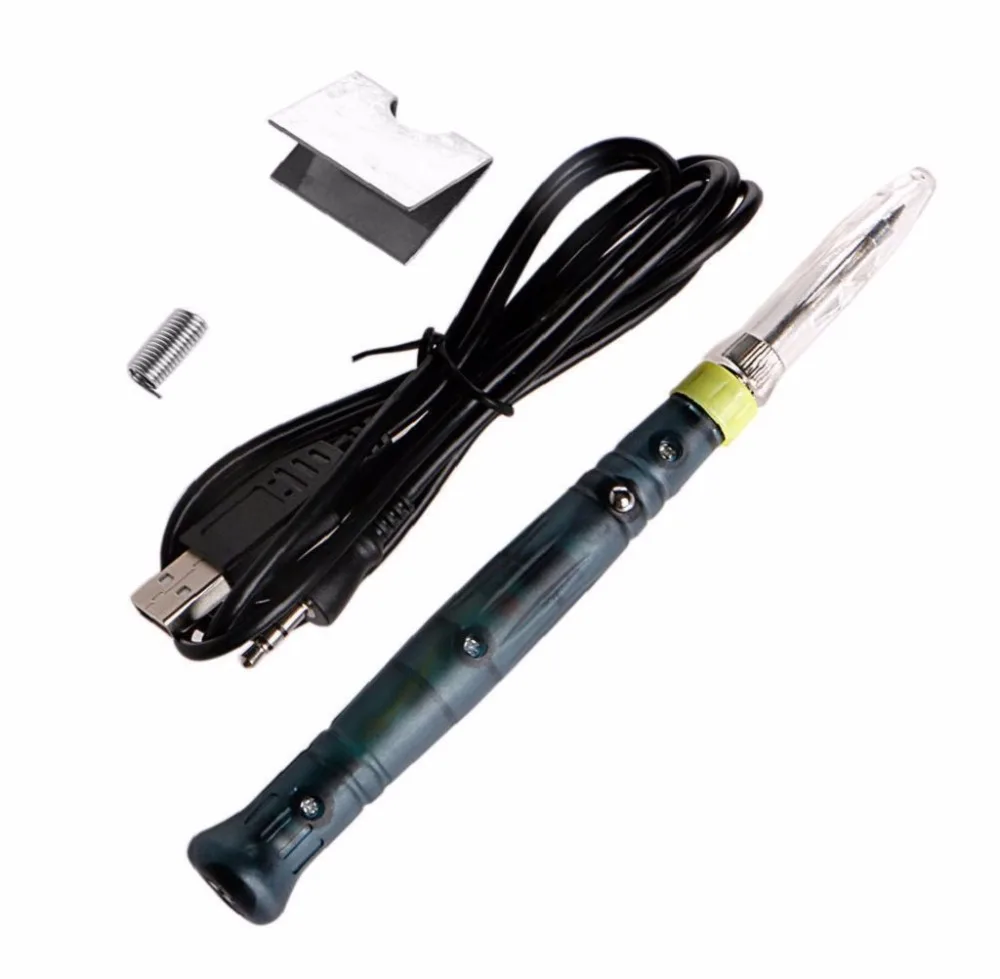 5V 8W Mini Portable USB Electric Powered Soldering Iron Pen Tip Touch Switch 5V 8W Mini Portable USB Electric Powered Soldering Iron Pen Tip Touch Switch
