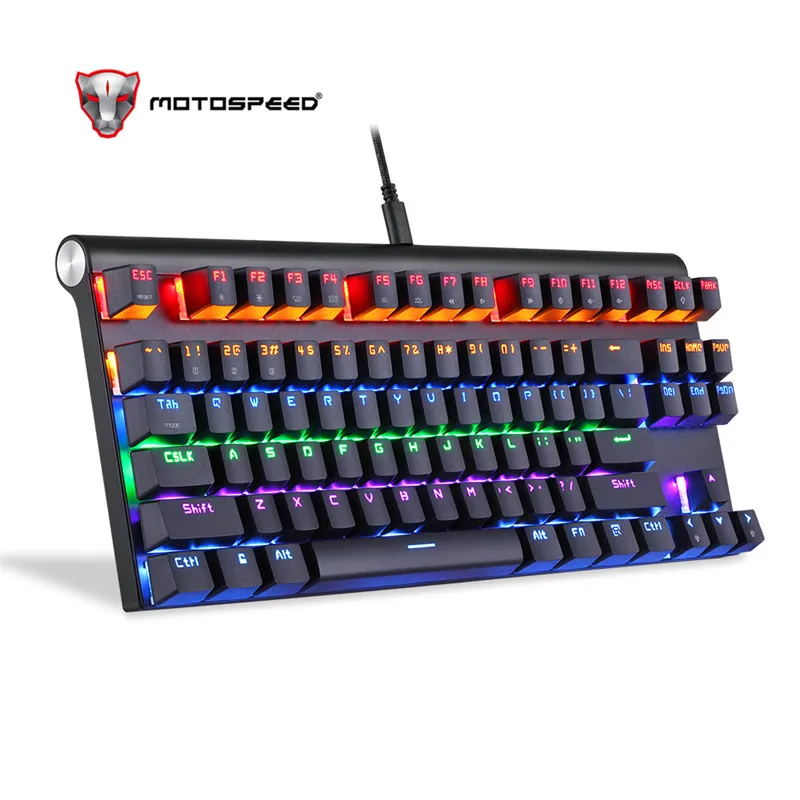 MOTOSPEED K83 Wireless Mechanical Keyboard wireless Bluetooth with LED Backlight 87 Keys RGB Single Backlit Backlight for PC MOTOSPEED K83 Wireless Mechanical Keyboard wireless Bluetooth with LED Backlight 87 Keys RGB Single Backlit Backlight for PC