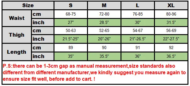 pants size