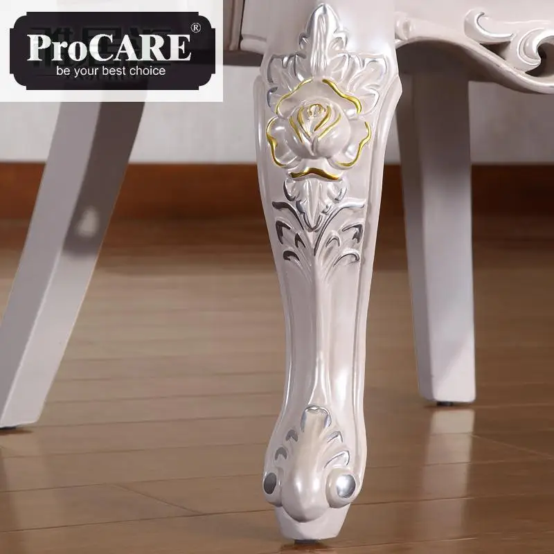 Dining Chair ,New Classical Simple Solid Wood leisure Leather Dining Table Chair Leather